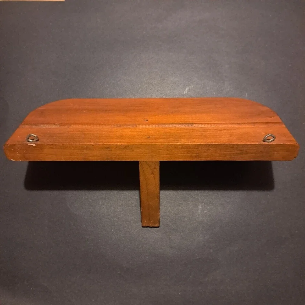 Country Cottage Farmhouse Wood Wall Mount Nick Knack Pair of shelves